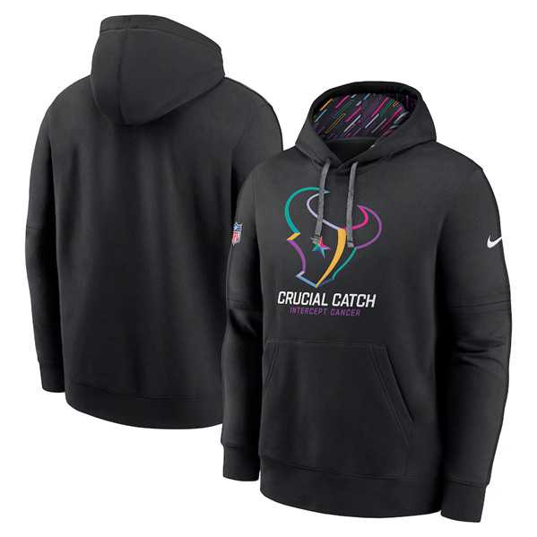 Men's Houston Texans Black 2024 Crucial Catch Club Pullover Hoodie,We sell and wholesale Men's Houston Texans Black 2024 Crucial Catch Club Pullover Hoodie on line form chian!